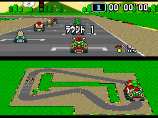 Super Mario Kart (turbo hack) Screenthot 2